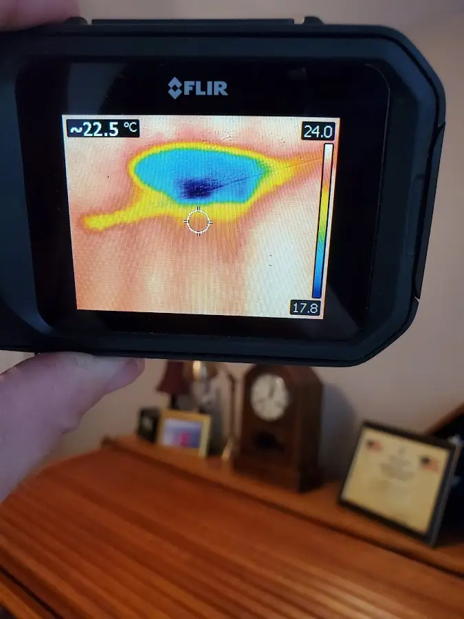 Thermal imaging inspection for water damage in Port LaBelle